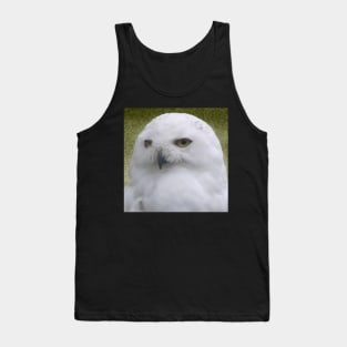 Snowy Owl sq Tank Top